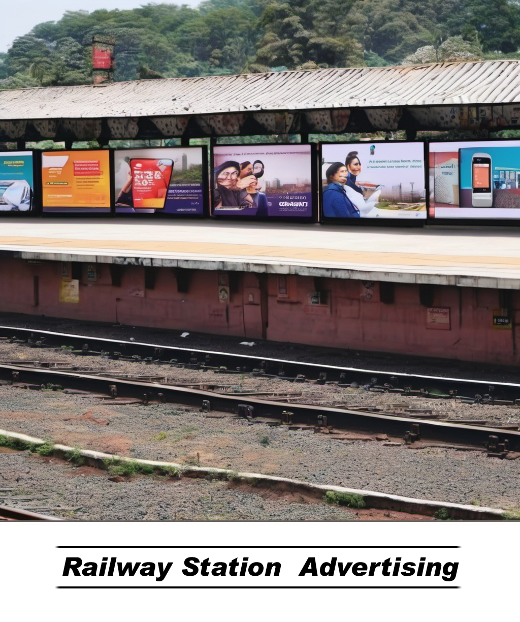 Railway advertising
