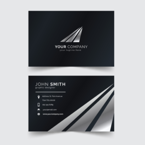 Metallic Business Cards