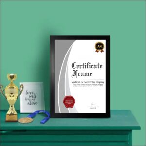 Framed Certificate