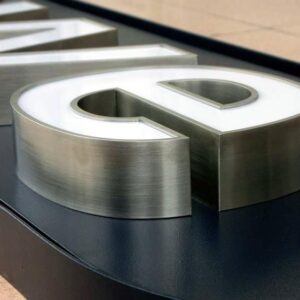 Aluminium Channel Letters
